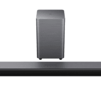 Open box – tcl s55h 220-watt 2. 1 dolby atmos sound bar, wireless subwoofer