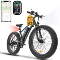 Refurbished (Good) – Gyrocopters Zeil Fat Tire Mountain E-Bike for Adults