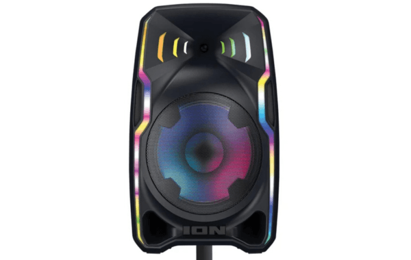 Open Box – ION Bluetooth Party Speaker with Wireless Microphone & Dynamic Lights - Image 2