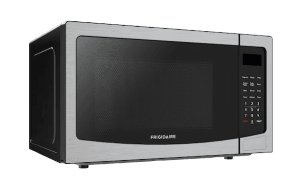 Open Box – Frigidaire EMW1134 1.1 Cu. Ft. Countertop Microwave Oven – Stainless Steel - Image 2