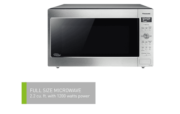 Open Box – Panasonic NN-SD965S 2.2 Cu. Ft. Genius Cyclonic Inverter Microwave Oven - Image 2