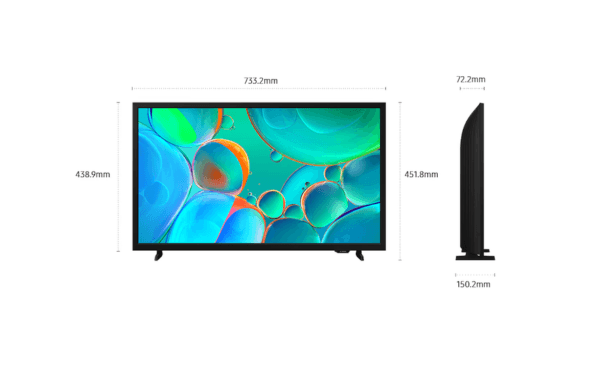 Samsung 32" H5000F Series 720p HD HDR LED Tizen Smart TV (UN32H5000FFXZC) - Image 4
