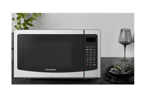 Open Box – Frigidaire EMW1134 1.1 Cu. Ft. Countertop Microwave Oven – Stainless Steel - Image 4