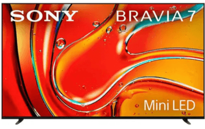 Sony k65xr70 65" bravia 7 4k hdr mini led qled smart google tv