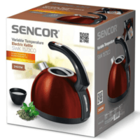 Open Box – Sencor SWK1573CO Electric Kettle with Display and Power Cord Base