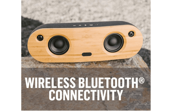 Open Box – House of Marley Portable Wireless Bluetooth Speaker (EM-JA014-SB) - Image 6