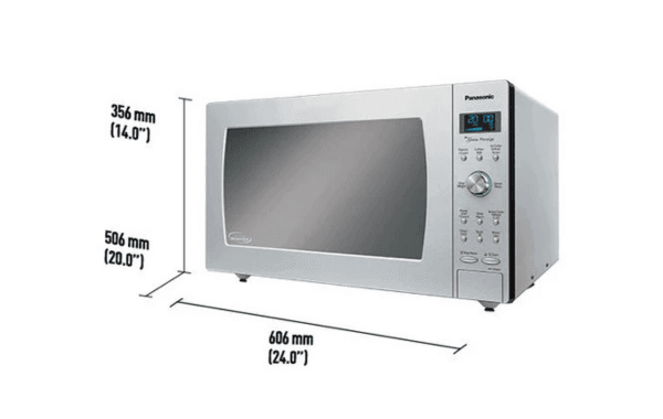 Open Box – Panasonic Genius® 2.2 Cu. Ft. Countertop Microwave Oven – NNSD986SC - Image 2