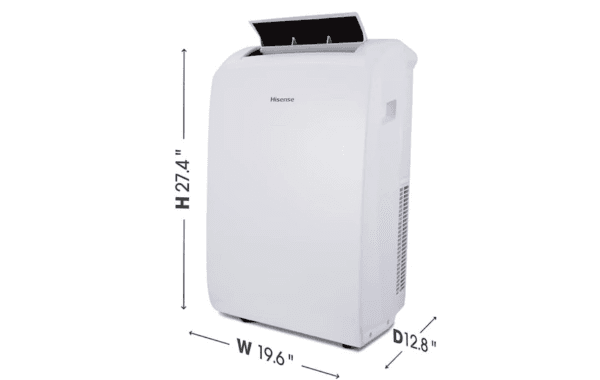 Open Box – Hisense 7,000 BTU (DOE) Smart Portable Air Conditioner (AP0722CW1W) - Image 4