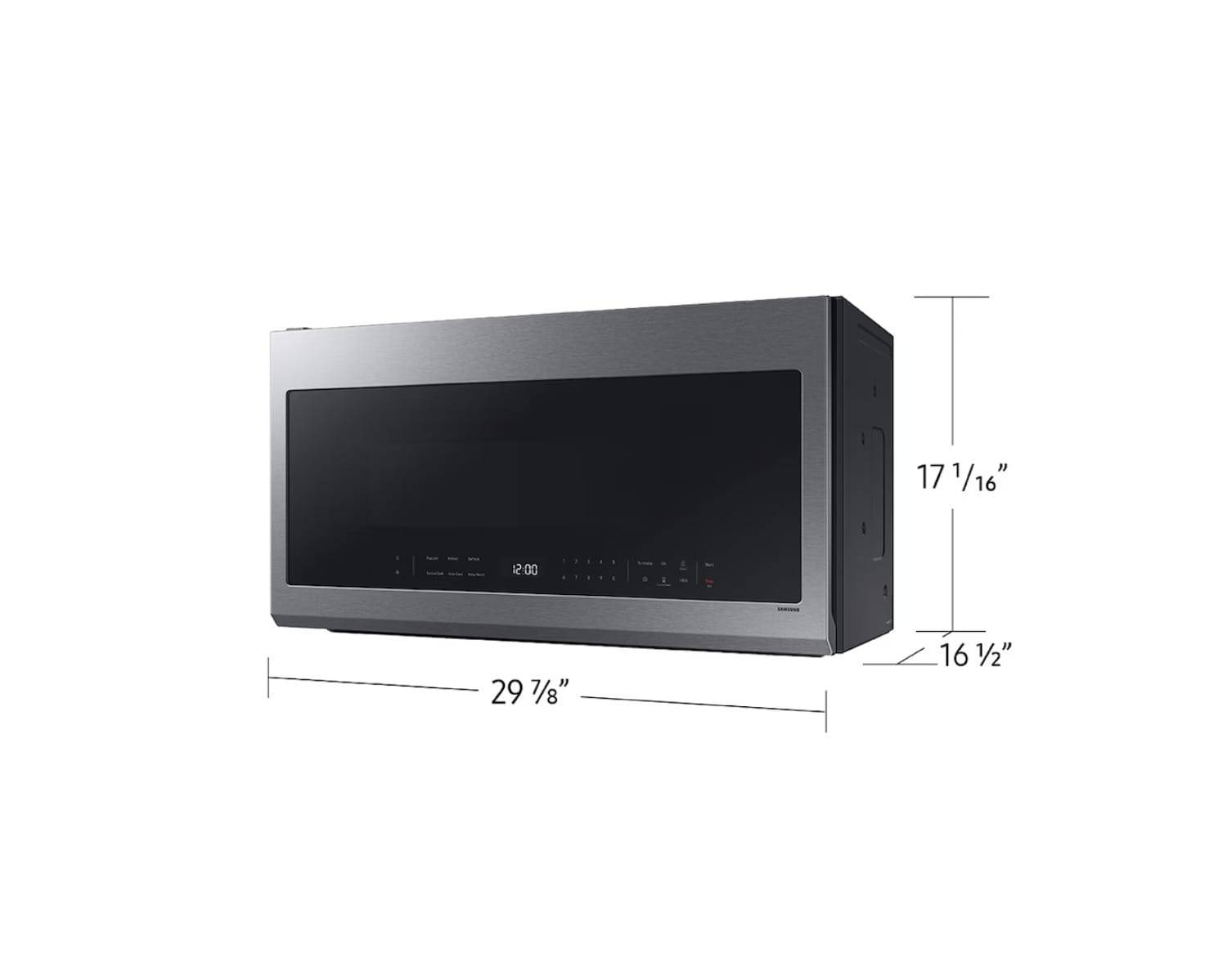 Open Box – Samsung ME21DG6300SRAC Over-The-Range Microwave – 2.1 Cu. Ft. - Image 3