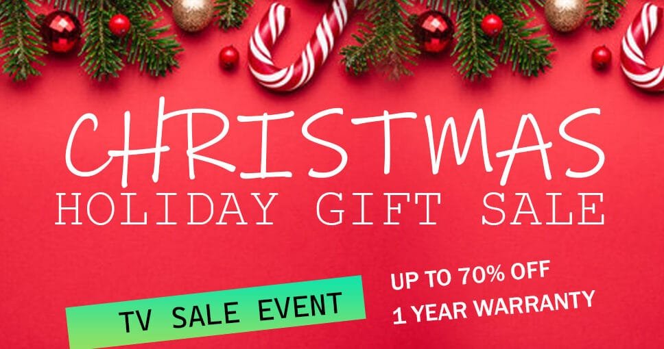 Celebrate the holidays with our christmas tv sale! %toronto tv sale%