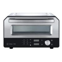Culinary chef ccpp1205 high temperature indoor pizza oven with digital screen, stainless steel